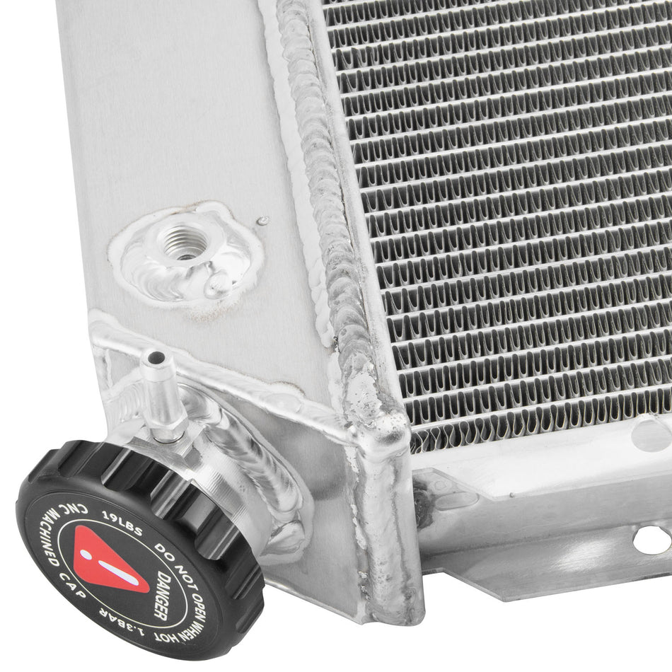 ASI Performance 3Row Aluminum Radiator Fit 1980-84 Ford Bronco F150 F250 F350 1980-83 F-100 4.9L