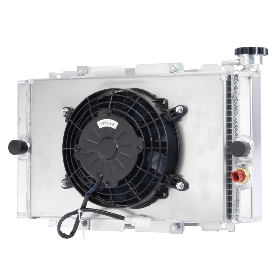 ASI Performance Radiator Shroud Fan For Bennche Bighorn 500 700X-HD Excalibur UTV500-4 Massimo