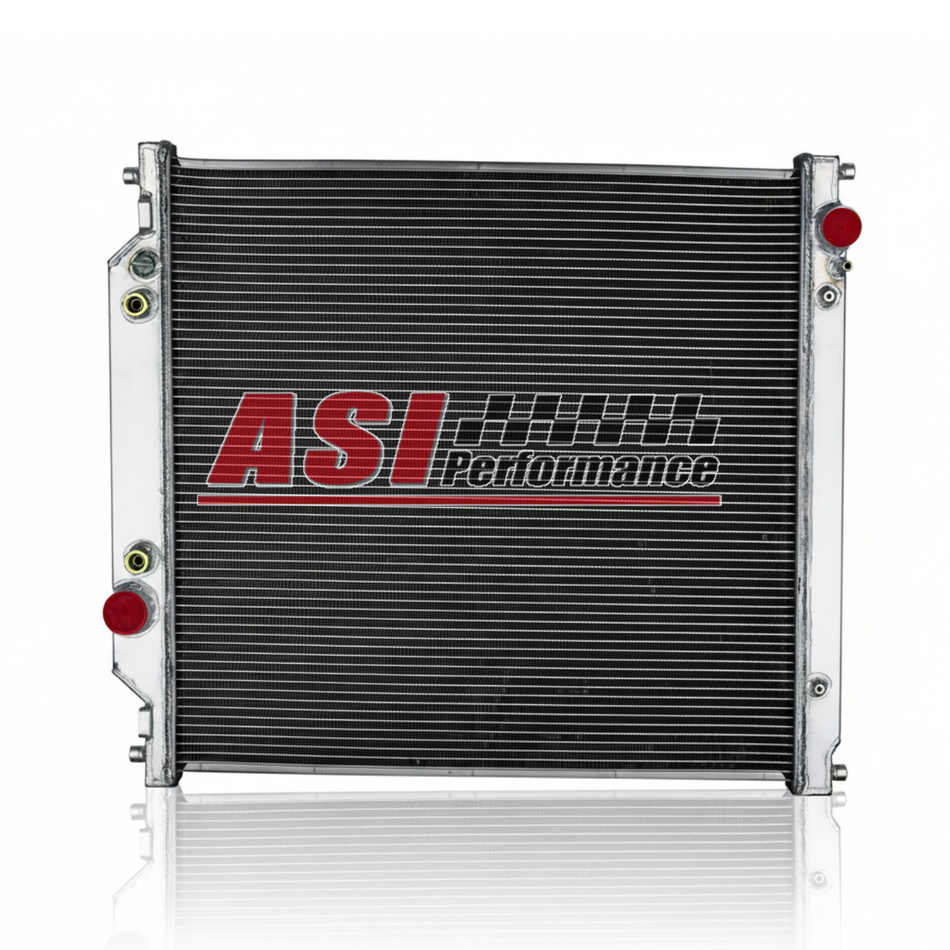 ASI Performance Aluminum Radiator For 2003-07 2004 Ford F250 F350 F450 Super Duty Excursion 6.0L