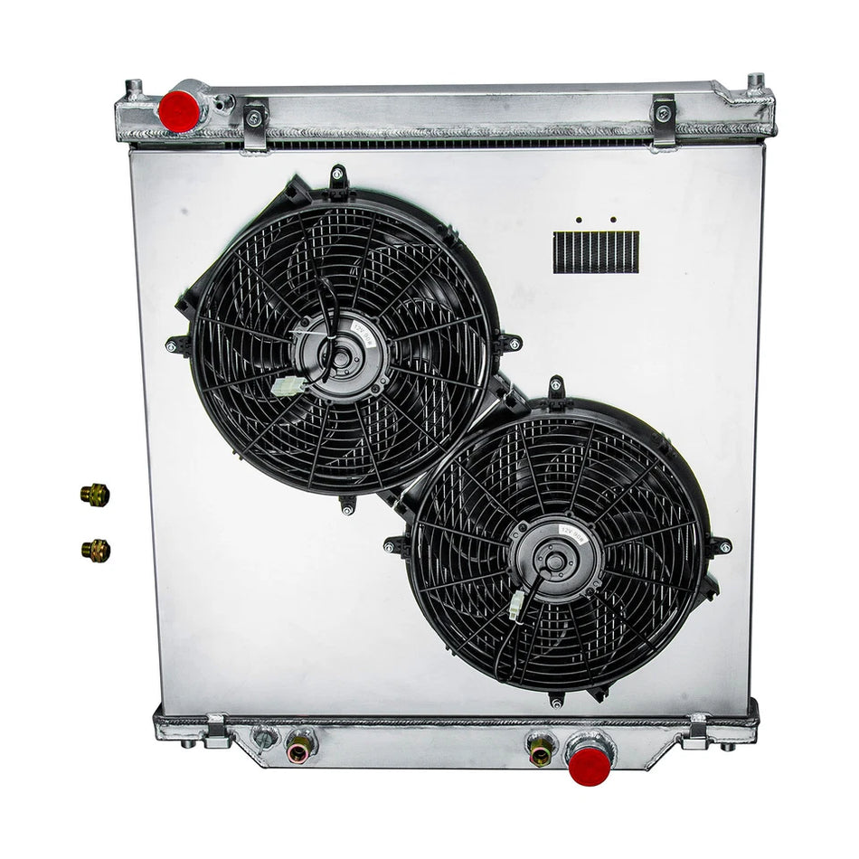 ASI Performance Radiator+Shroud Fan For 2003-2007 2005 Ford F250 F350 F450 Super Duty 6.0L
