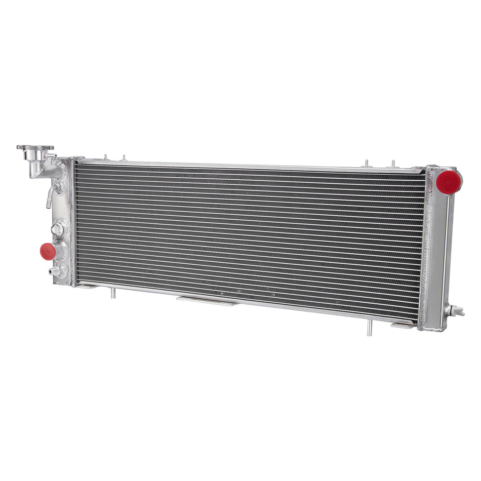 ASI Performance CC1193 Aluminum Radiator For Jeep Cherokee XJ Comanche 2.5L 4.0L 1991-2001