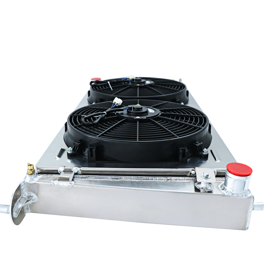 ASI Performance Radiator+Shroud Fan Fit 1999-2004 Ford F150 F250 F350 Expedition 4.2-5.4L AT