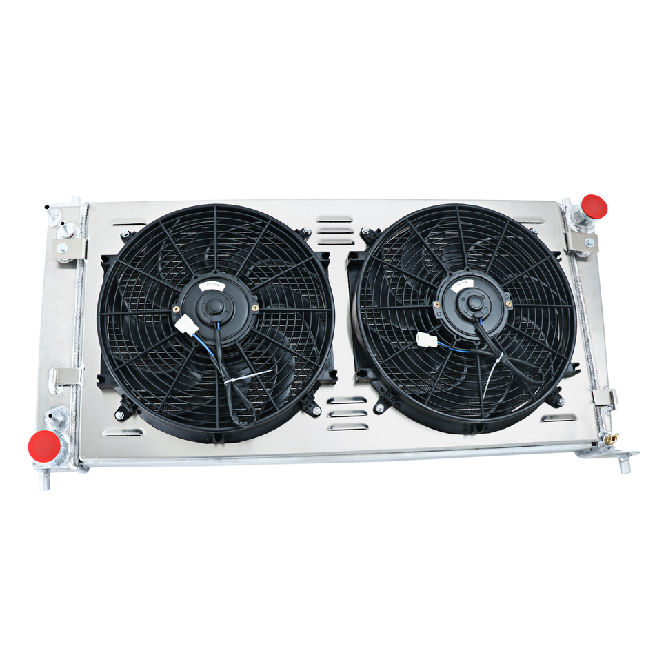 ASI Performance Radiator+Shroud Fan Fit 1999-2004 Ford F150 F250 F350 Expedition 4.2-5.4L AT