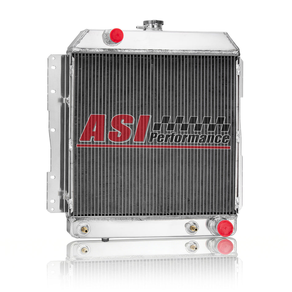 ASI Performance 4 Row Aluminum Radiator For 1958 Chevy Impala/Biscayne/Caprice/Bel Air 4.6L V8