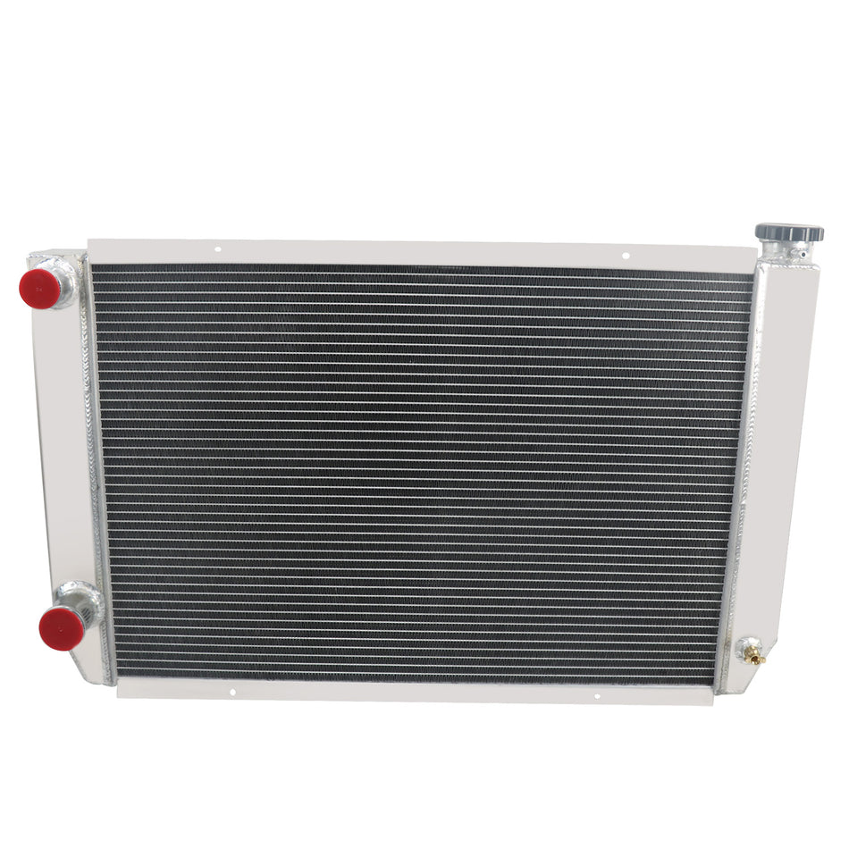 ASI Performance Upgrade 4 Rows Radiator For Ford Mopar Style Heavy Duty 31"x19" Extreme Cooling