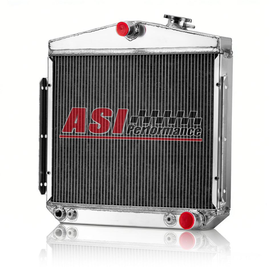 ASI Performance 4 Row Aluminum Radiator For 1955 1956 1957 Chevrolet Bel Air Nomad 4.3 4.6L V8