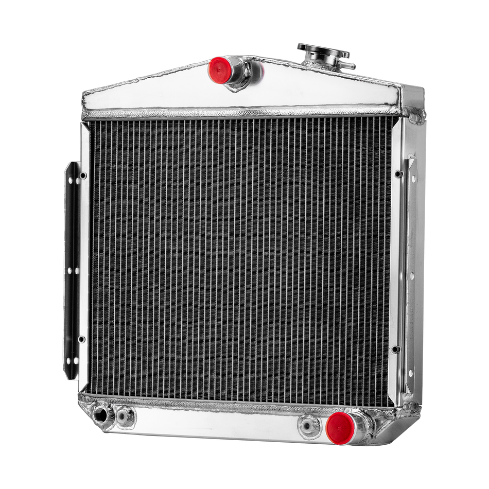 ASI Performance 4 Row Aluminum Radiator For 1955 1956 1957 Chevrolet Bel Air Nomad 4.3 4.6L V8