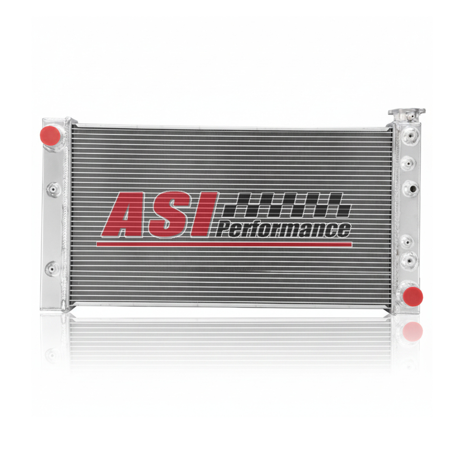 ASI Performance 4 Row Radiator Fits 88-94 Chevy S10 Blazer/82-94 GMC Jimmy/91-93 Sonoma 4.3L AT