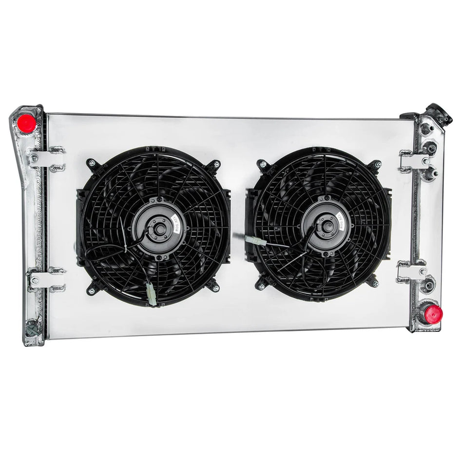 ASI Performance For 1991-93 Chevy Caprice Buick Roadmaster 5.7L AT 4 Rows Radiator Shroud Fan