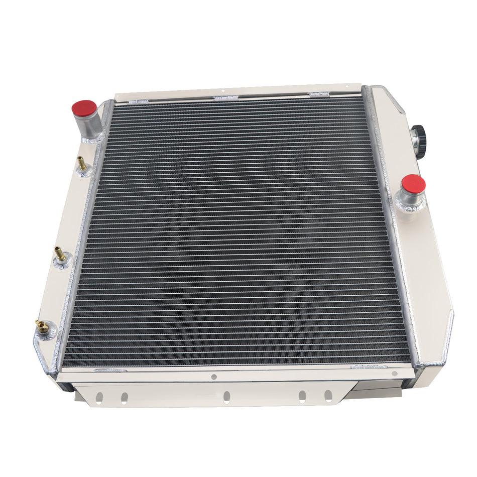 ASI Performance 4 Row Radiator for 1953-1956 1954 Ford F-100 F-250 F-350 Pickup Truck L6 V8