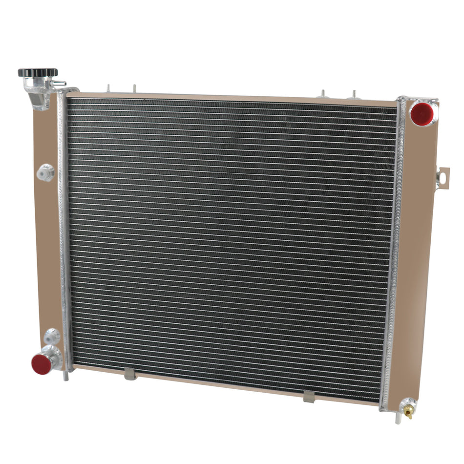 ASI Performance 4-Row Aluminum Radiator For 1993-1997 Jeep Grand Cherokee ZJ 4.0L L6 AT MT