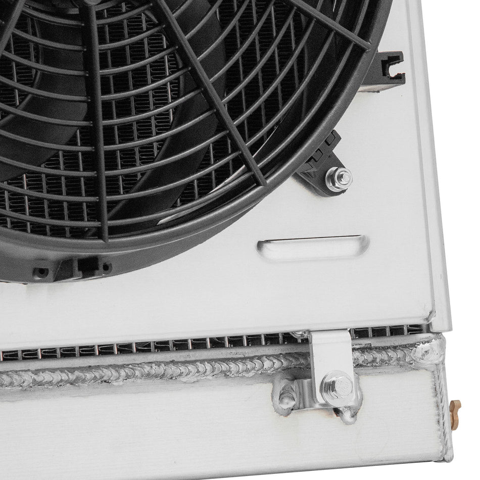 ASI Performance 4-Rows Radiator Shroud Fan FOR 1963-72 Chevy Corvette 5.3L/5.4L V8 Small Block