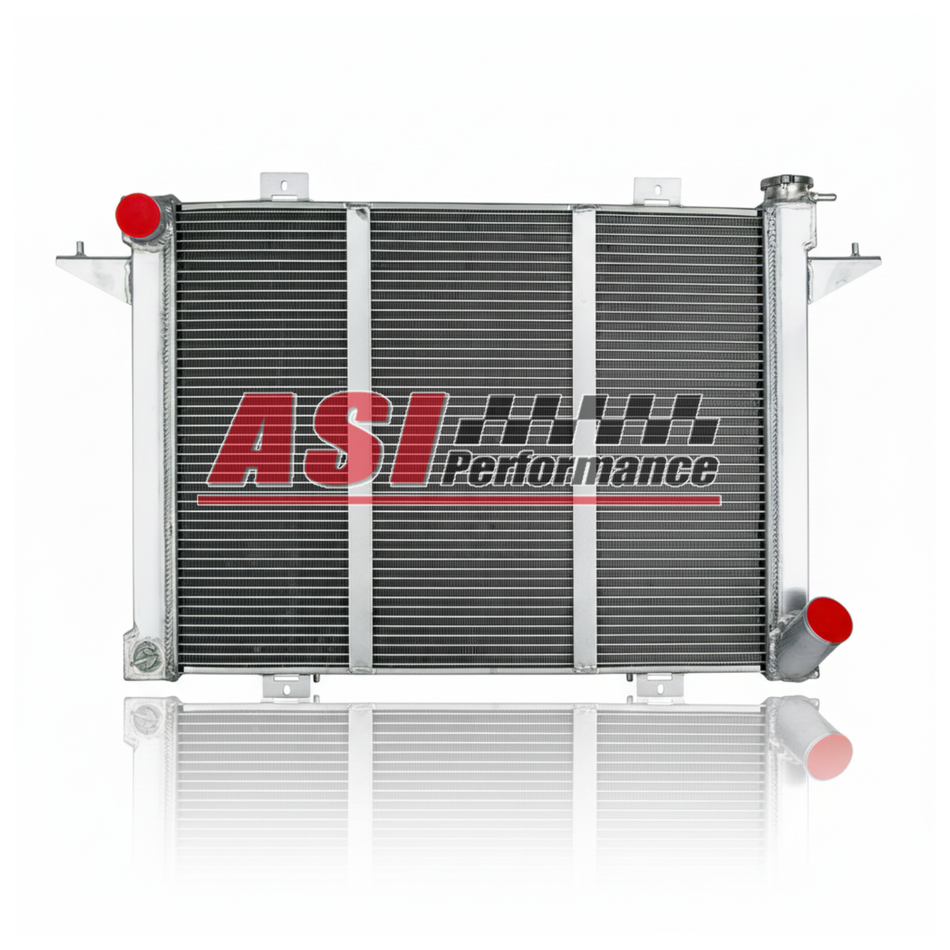 ASI Performance 4 Row Aluminum Radiator Fit 1991-1993 Dodge D/W 250 350 Ramcharger 5.9L Cummins