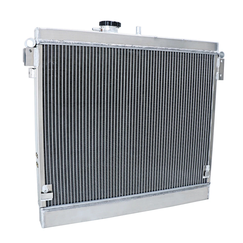 Fan Radiator 320cl ASI Performance 3 Row Radiator Shroud Fan For 06-12 Chevy Colorado GMC ...