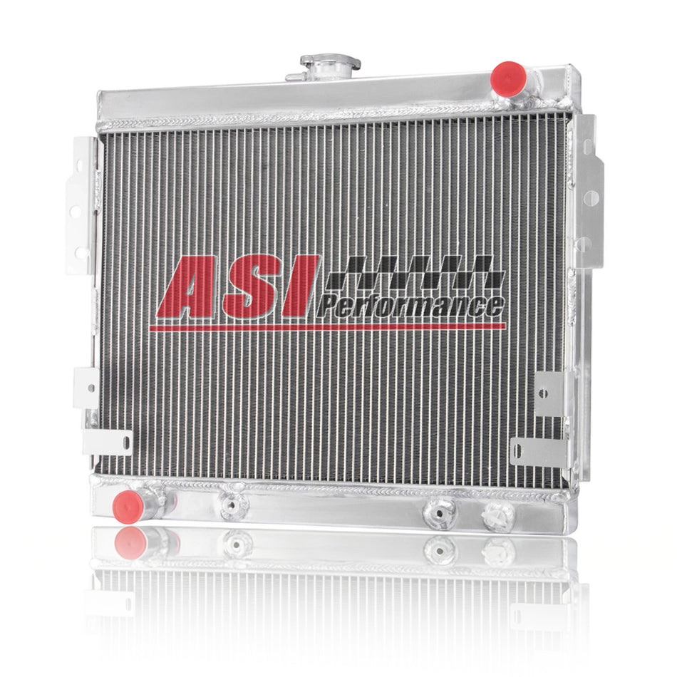ASI Performance 4 Row Aluminum Radiator Fit 1975-1978 Ford Mustang II 5.0L 302ci V8 Engine