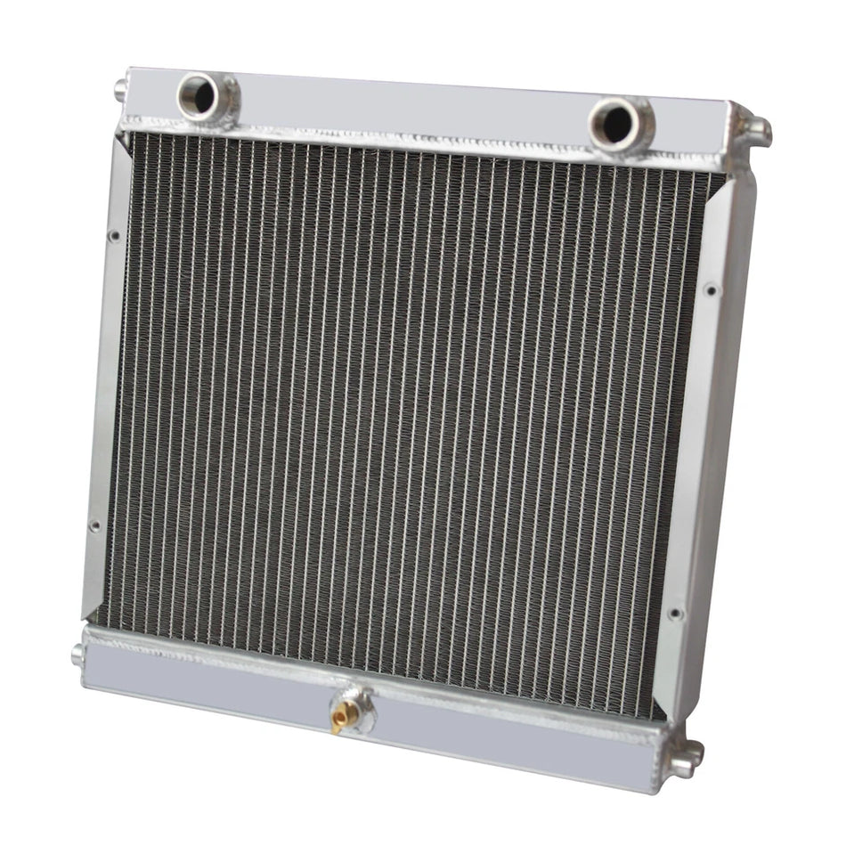 ASI Performance 3 Row Aluminum AA5052 Radiator For Double Pass Dragster Roadster Style