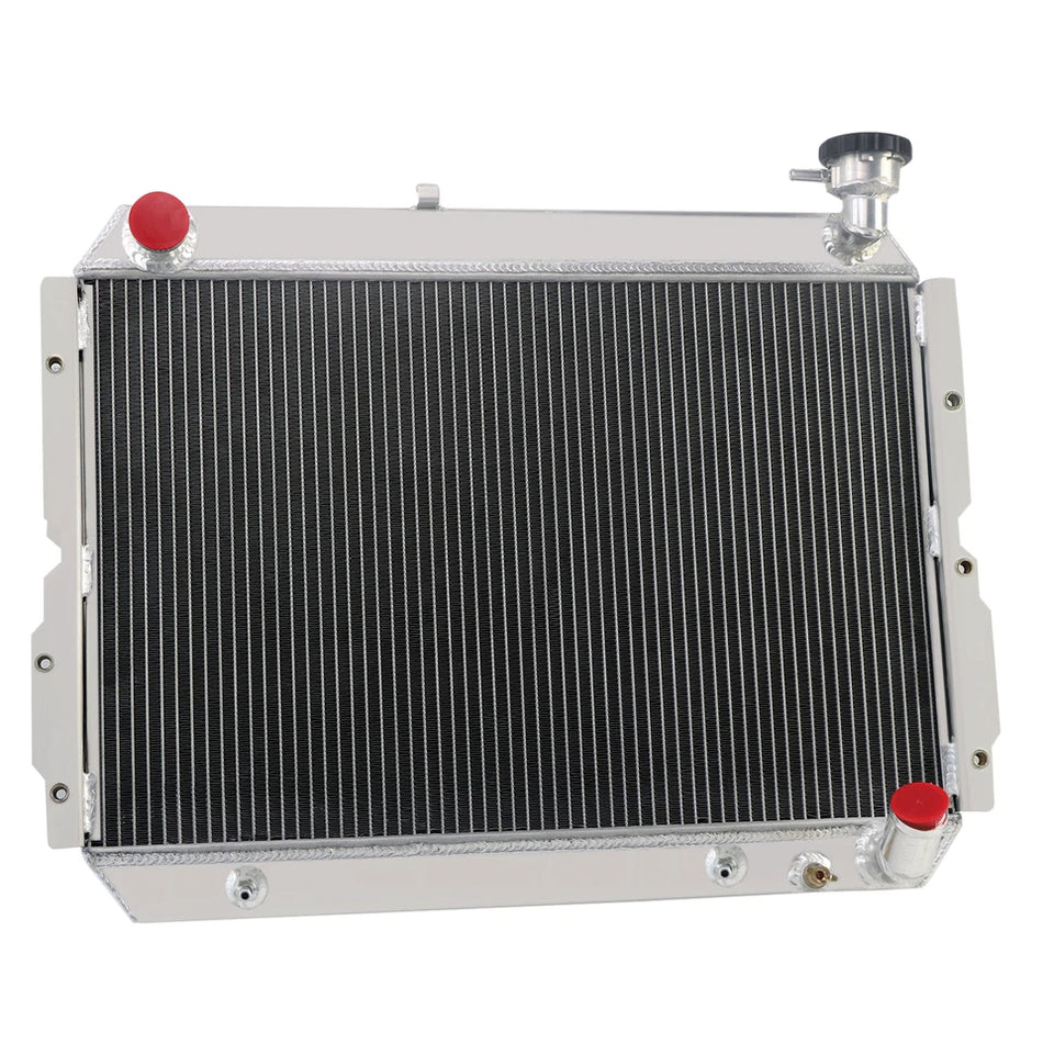 ASI Performance 4 Row Aluminum Radiator For 1980-1990 Toyota Landcruiser BJ60 BJ70 3.4L Diesel