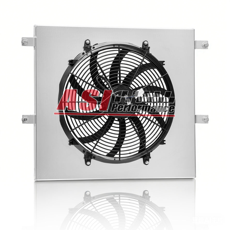 ASI Performance Shroud+Electric Fan For 1999-2005 Jeep Grand Cherokee Laredo Overland 4.7L V8