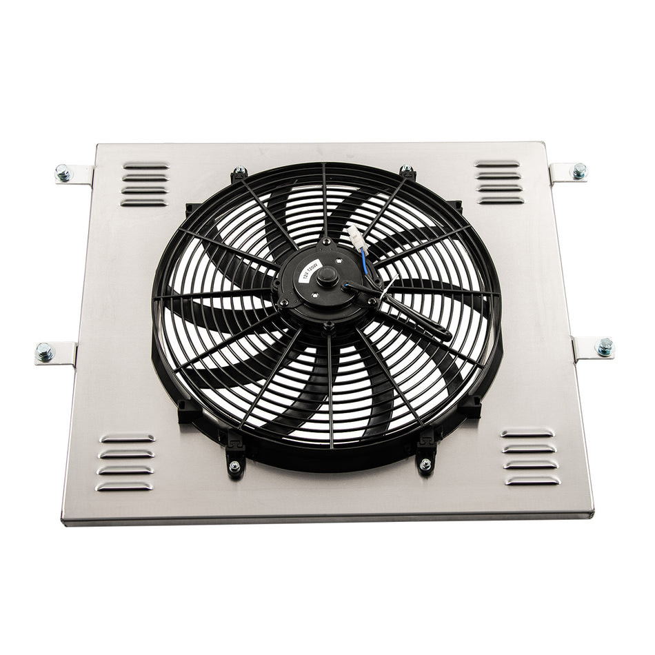 ASI Performance Aluminum Shroud Electric Fan Fit 1999-05 Jeep Grand Cherokee 4.7L 287 V8