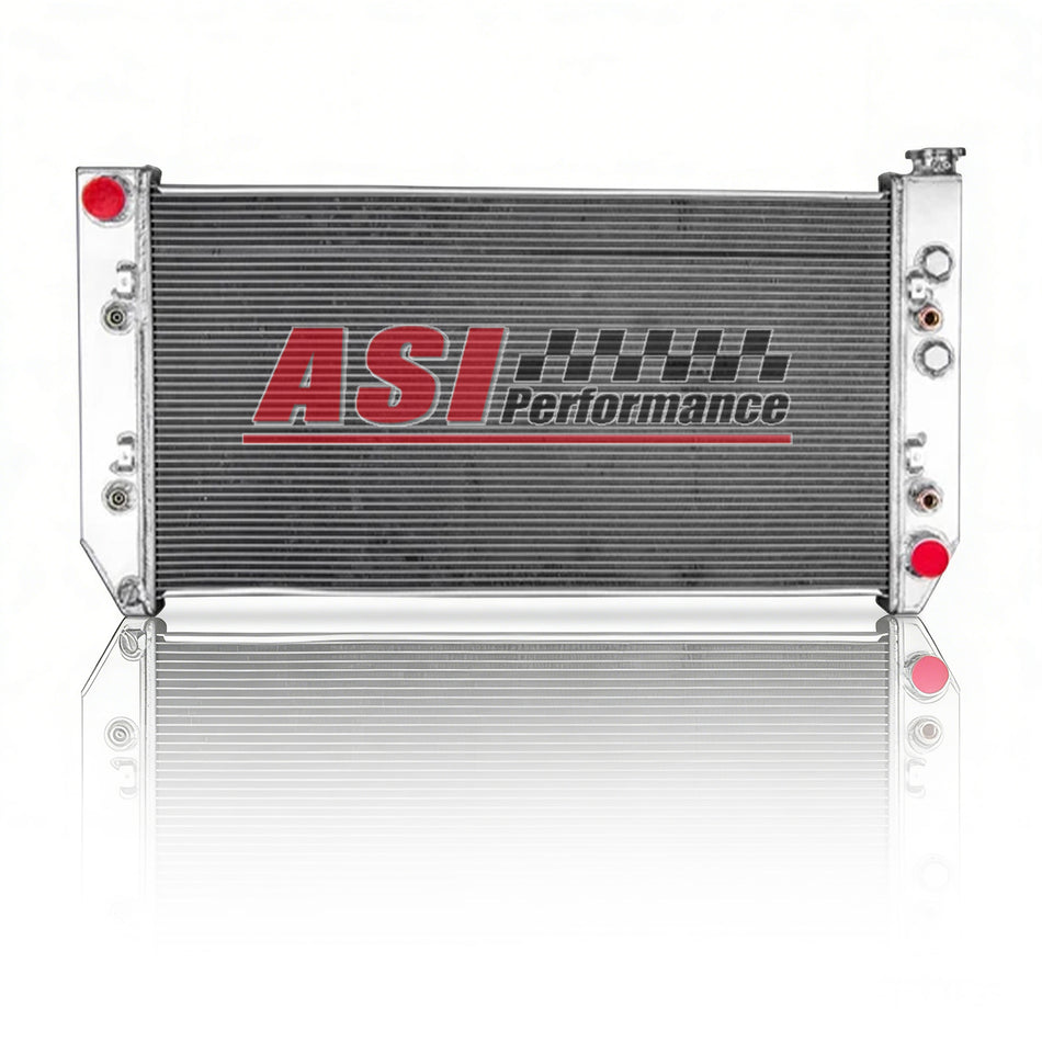 ASI Performance 3 Row Aluminum Radiator 1982-1993 Chevy GMC C/K 10/20/30 Blazer Jimmy Suburban 6.2L AT