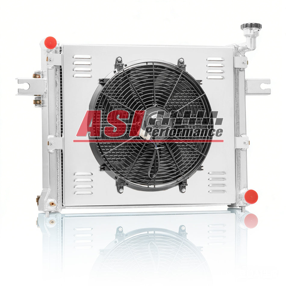 ASI Performance 4 Row Radiator Shroud Fan Relay For 05-10 Jeep Commander Grand Cherokee 3.7L MT