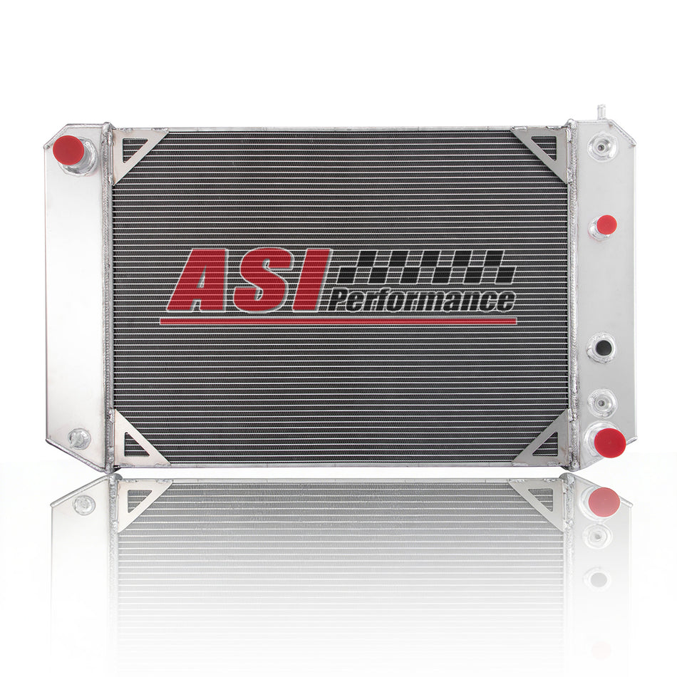 ASI Performance 4 Row Radiator For 1991-02 Chevy C60 C70 Kodiak GMC C5000 C6000 C7000 Topkick AT