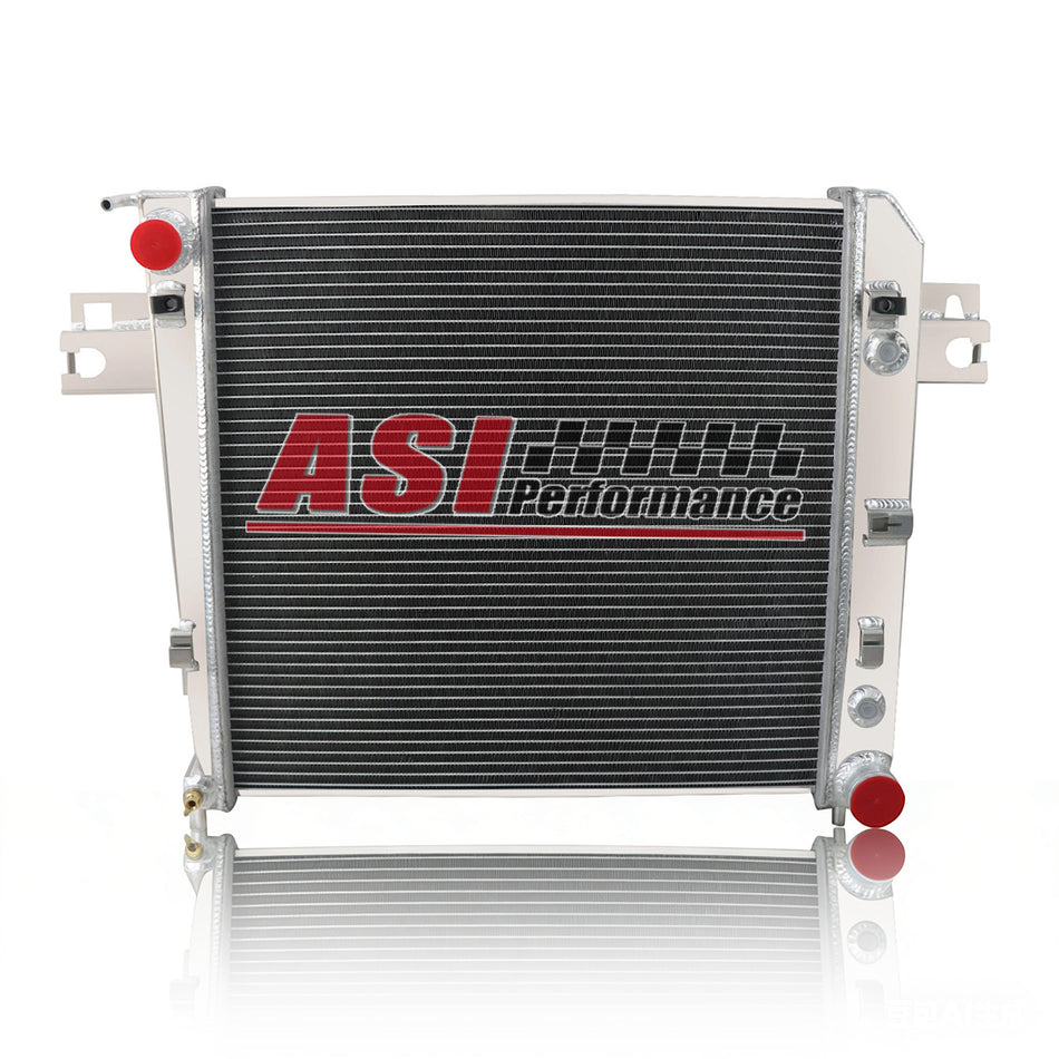 ASI Performance 3 Row Aluminum Radiator for 2002-2006 2003 2005 2004 Jeep Liberty 3.7L V6 GAS