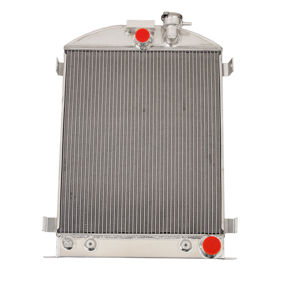 ASI Performance 4 Row Aluminum Radiator Fit 1932 Ford Model HI-BOY Grille Shells Chevy Engine