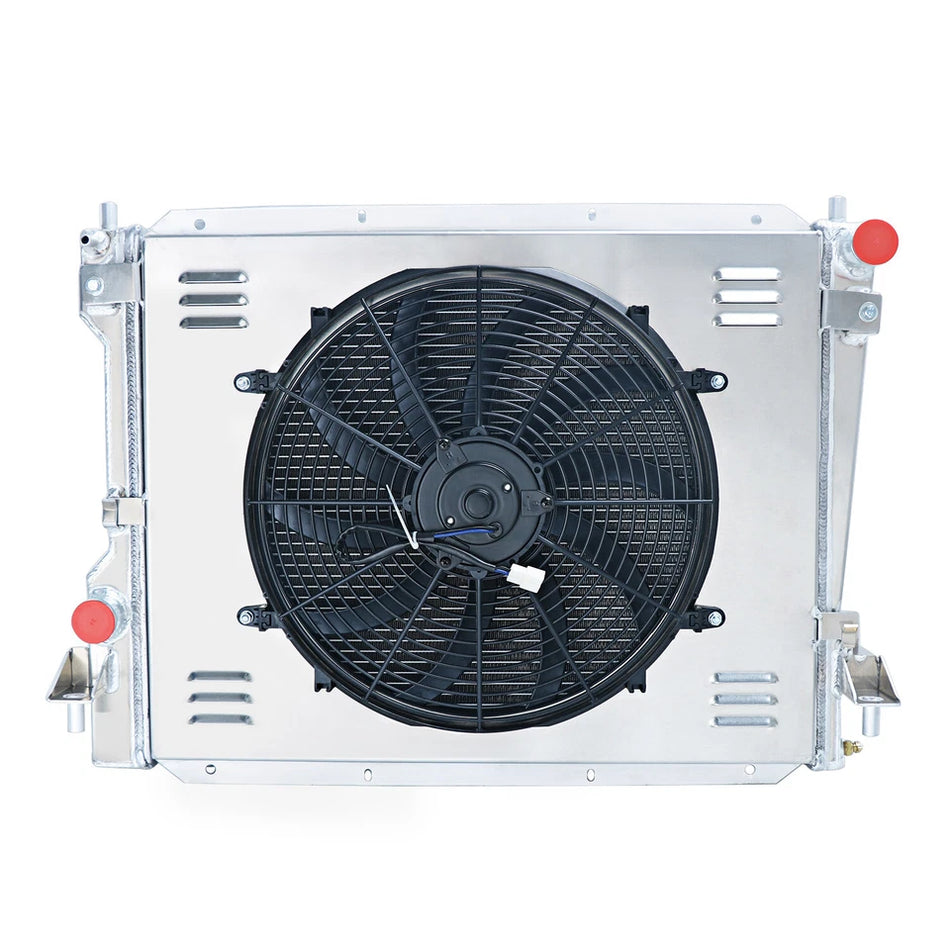 ASI Performance 3 Row Radiator Shroud Fan For 2005-2014 Ford Mustang 3.7L 4.0L V6 4.6L 5.0L V8