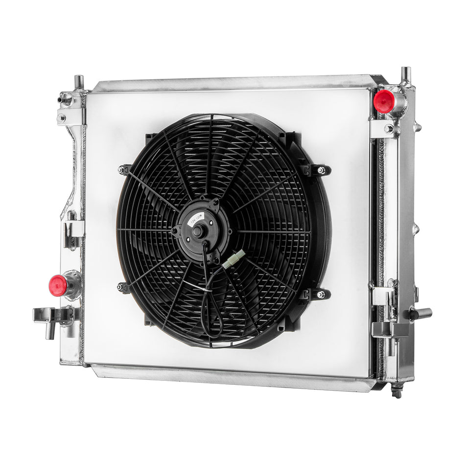 ASI Performance 3 Row Radiator Shroud Fan For 2004-2013 Ford Mustang 3.7L 4.0L 4.6L 5.0L MT