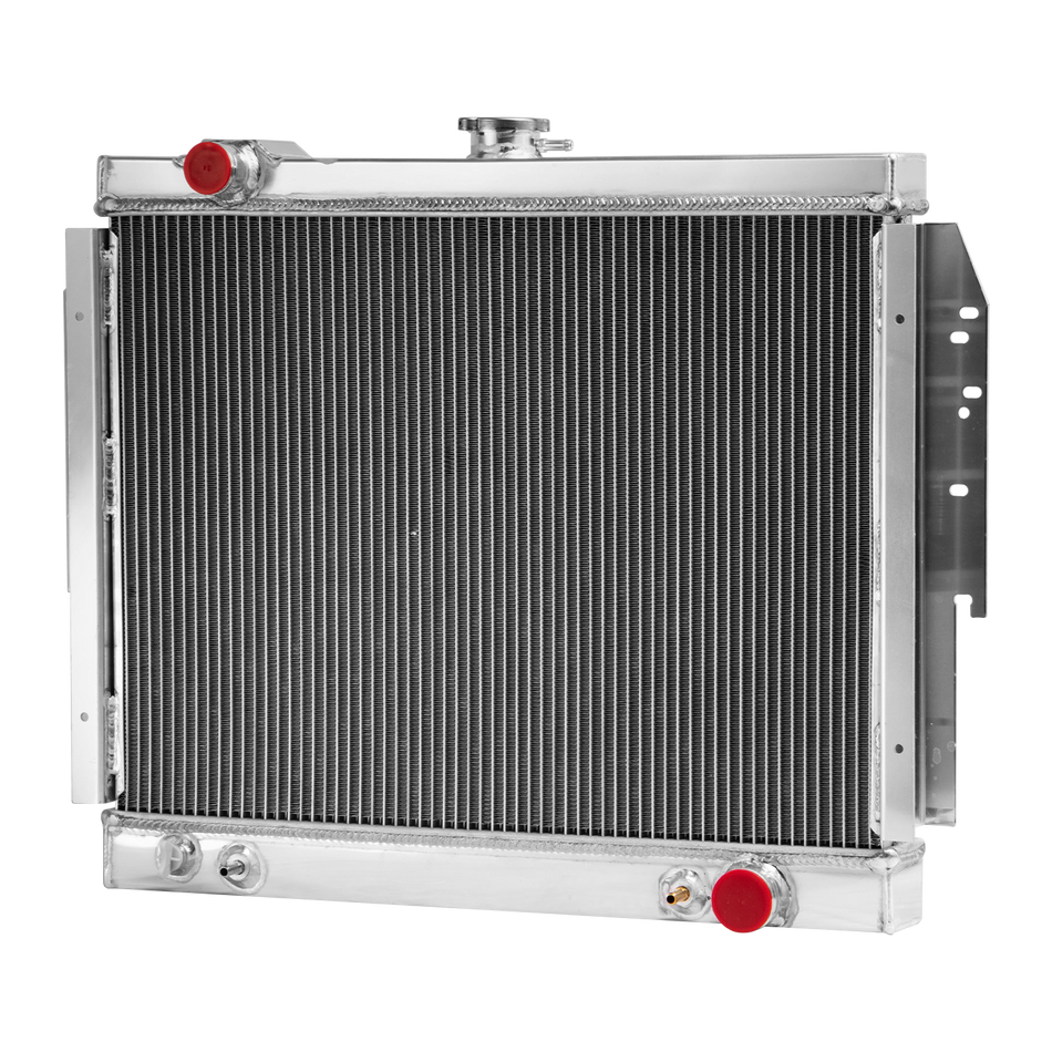 ASI Performance 4Row Radiator for 1979-1993 Dodge D150 D250 D350 W150 W250 3.9L/5.2L/5.9L.