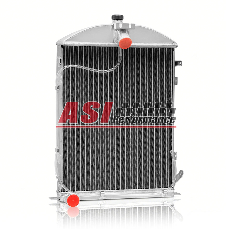 ASI Performance 3-Row Aluminum Radiator For Ford Model A AA Heavy Duty 3.3 L4 L HEAD 1930-1931