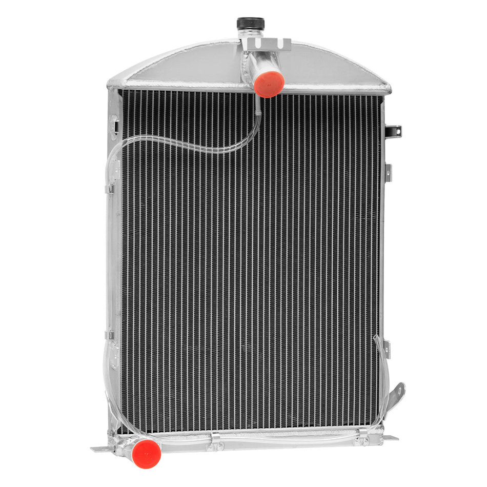 ASI Performance 3-Row Aluminum Radiator For Ford Model A AA Heavy Duty 3.3 L4 L HEAD 1930-1931