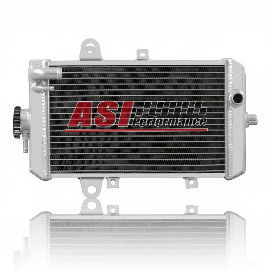 ASI Performance 2 Row Aluminum Cooler Radiator For 2013-2020 Yamaha Raptor 700 YFM700R YFM 700R