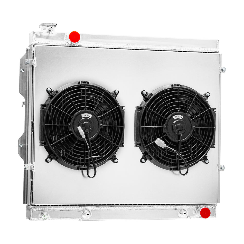 ASI Performance 4 Row Radiator+Shroud+Fan For 2000-2006 Toyota Tundra/ 2001-2007 Sequoia 4.7L V8