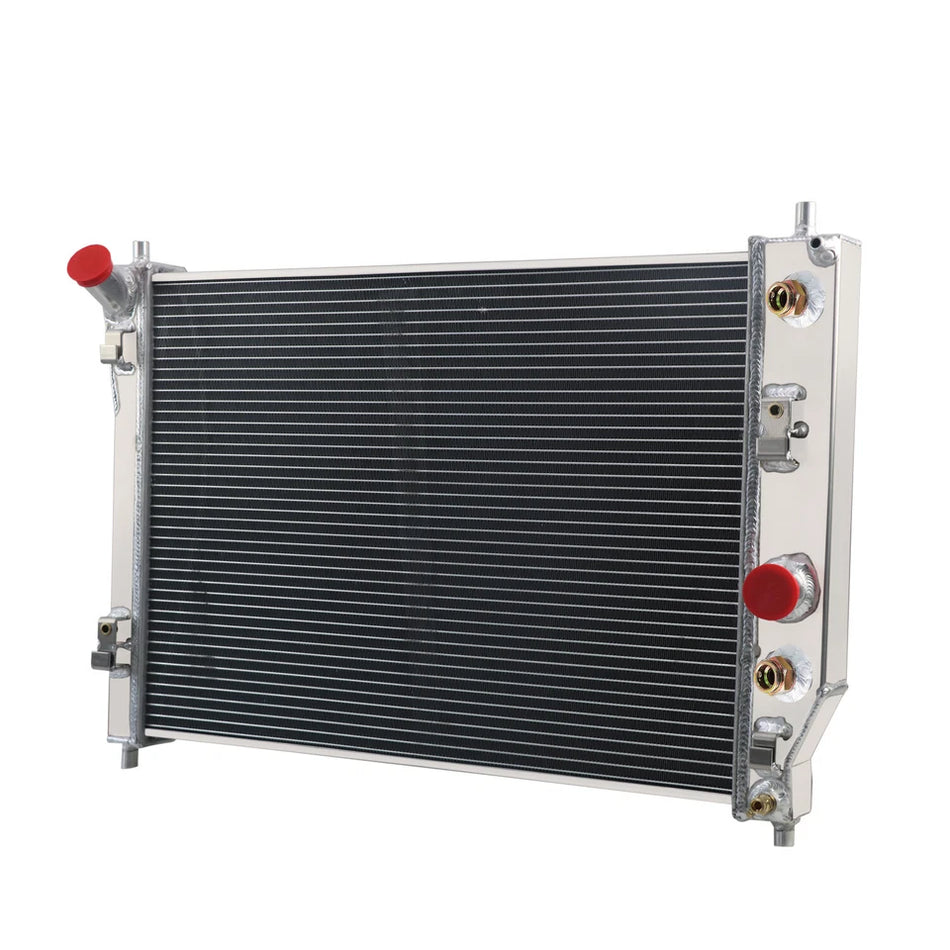 ASI Performance 4 Rows Aluminum Radiator Fits 2005-2013 2009 Chevy Corvette C6,6.0L,6.2L 7.0L V8
