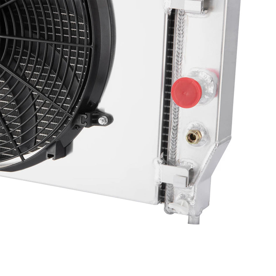 ASI Performance 4-Row Aluminum Radiator+Shroud Fan For 2005-2013 Chevy Corvette C6 6.0 6.2L 7.0L
