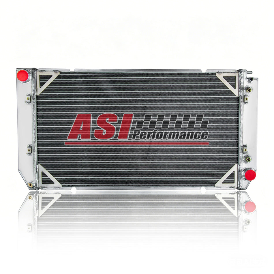 ASI Performance 4 Row Aluminum Radiator Fitting 94-00 Chevy GMC C1500 C2500 C3500 Diesel 6.5L