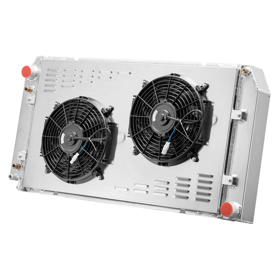 ASI Performance 4 ROW CORE Radiator+Shroud Fan FOR 94-2002 Chevy GMC C/K 1500/2500/3500 6.5L V8