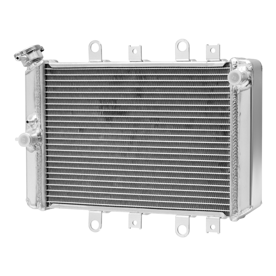 ASI Performance Aluminum ATV Radiator For 2007-2014 12 Yamaha Grizzly 700 09-2014 Grizzly 550