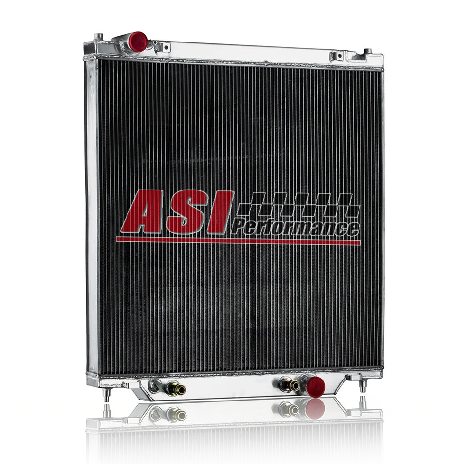 ASI Performance 3 Row Aluminum Radiator for 2005-07 Ford F250 F350 F450 F550 6.0L V8 6.8L V10 AT