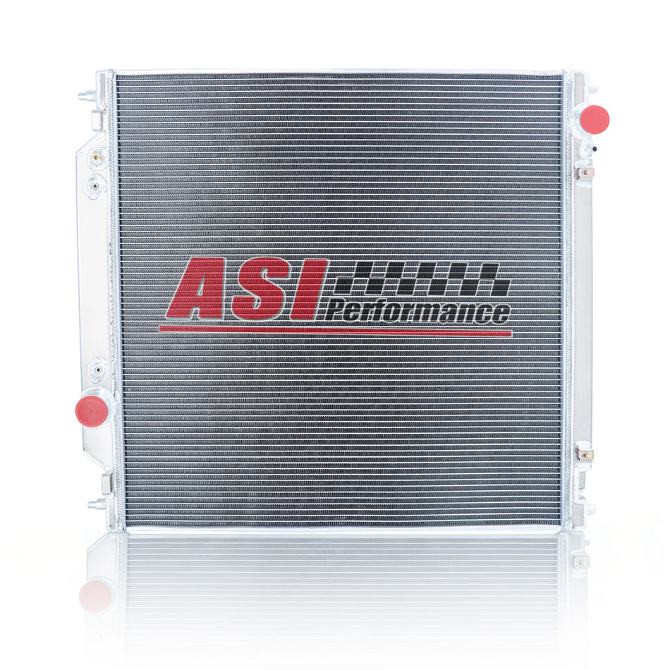 ASI Performance 3 Rows Aluminum Radiator For 2005-2007 Ford F250 F350 F550 F53 Super Duty 6.0L V8 6.8L V10 33 4/9 Height ?_ 29 3/4 Width