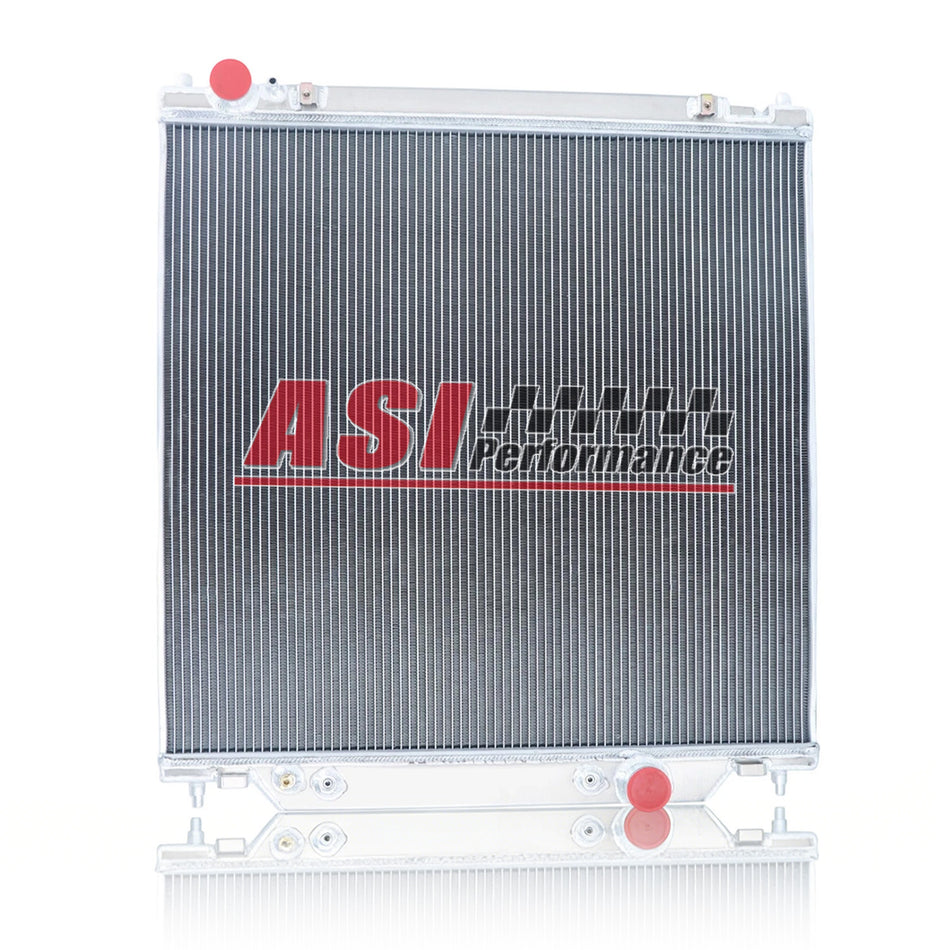 ASI Performance 4 Rows Radiator for 2005-07 Ford F250 F350 F550 F53 Super Duty F53 6.0 V8 6.8 V10 33.66 Height x 30.5 Width