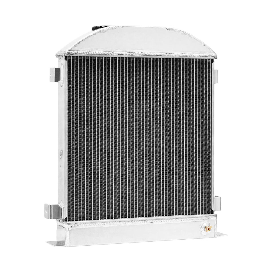 ASI Performance 3 Row Aluminum Radiator For 1928 1929 Ford Model A 3.3L L4 Flathead Engine AT/MT