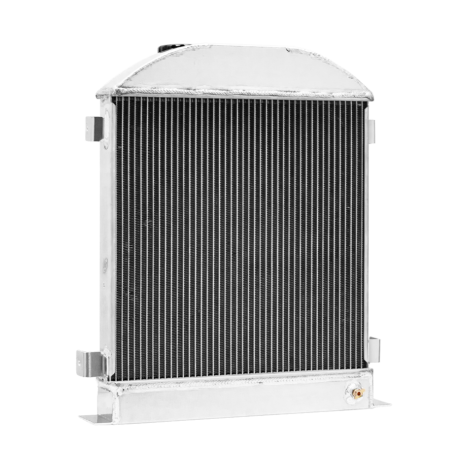 ASI Performance 3 Row Aluminum Radiator For 1928 1929 Ford Model A 3.3L L4 Flathead Engine AT/MT