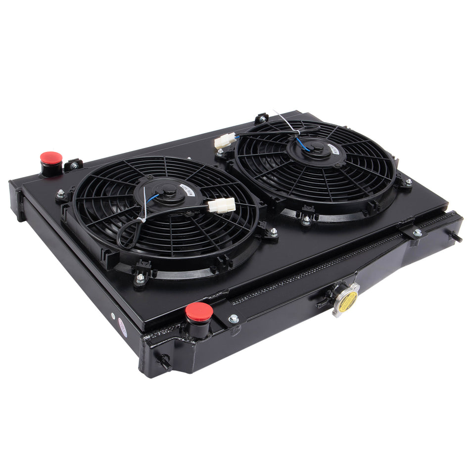 ASI Performance 3Row Radiator Shroud Fan For 1994-1998 NISSAN SKYLINE R33 R34 GTR GTS-T RB25DET,