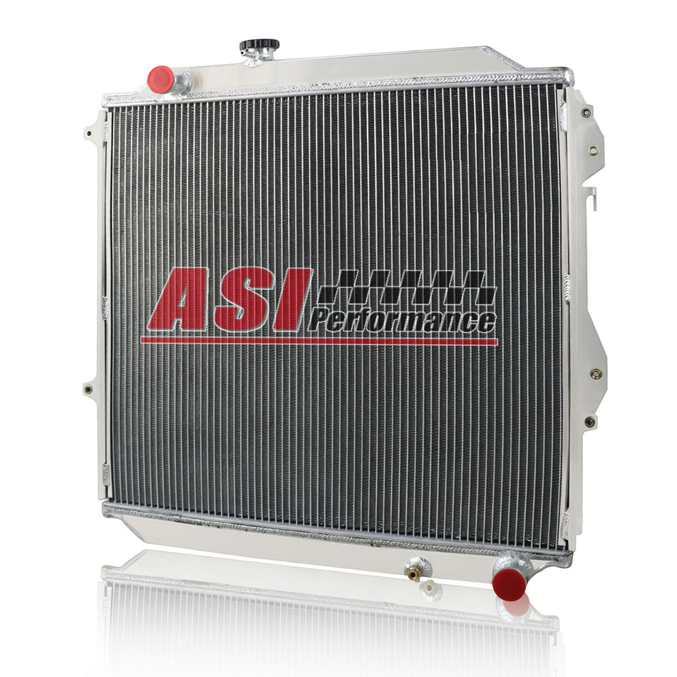 ASI Performance 3 Row Aluminum Radiator For 1996-02 Toyota Hilux Surf KZN185 3.0L Diesel MT