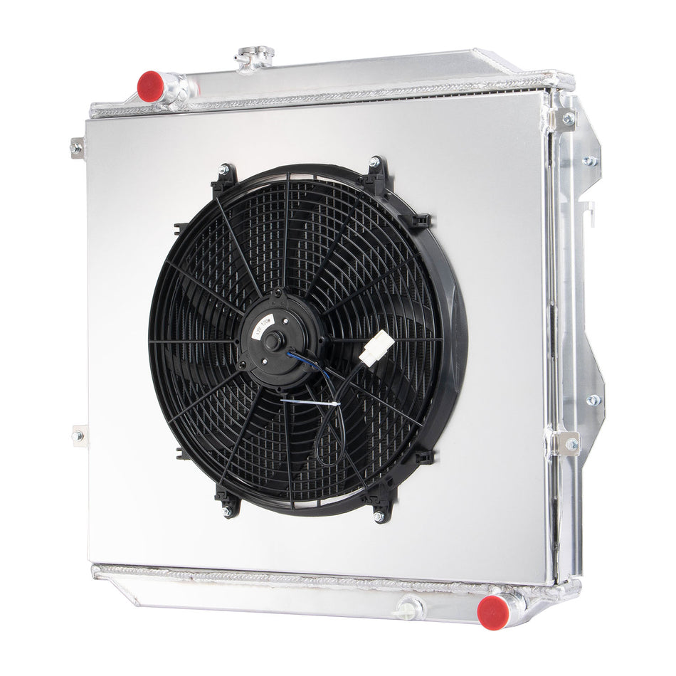 ASI Performance 3 Row Radiator Shroud Fan For 1996-02 Toyota Hilux Surf KZN185 3.0L Diesel MT
