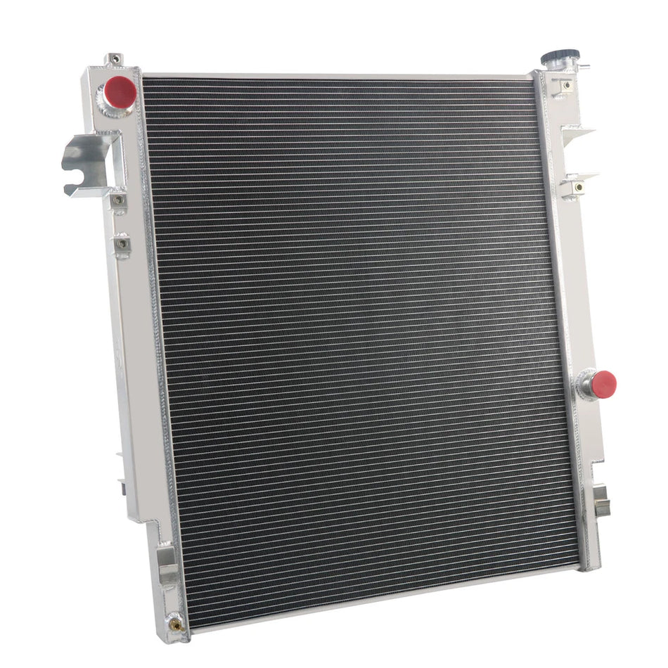 ASI Performance 3Row Aluminum Radiator For 2010 11 2012 Dodge Ram 2500 4500 3500 6.7L Cummins