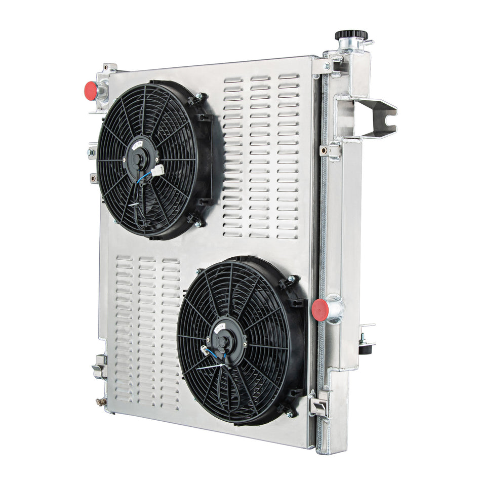 ASI Performance For 2010-12 Dodge Ram 2500/3500/4500 Cummin Diesel 6.7L 3Row Radiator+Shroud Fan